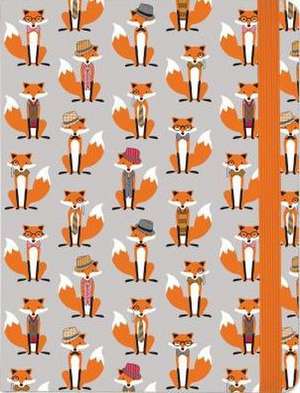 Dapper Foxes Journal (Diary, Notebook) de Peter Pauper Press