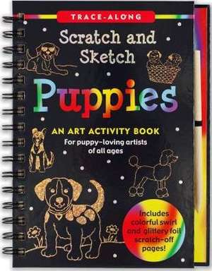 Scratch & Sketch Puppies (Trace Along) de Day Zschock Martha