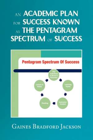 An Academic Plan for Success Known as the Pentagram Spectrum of Success de Gaines Bradford Jackson