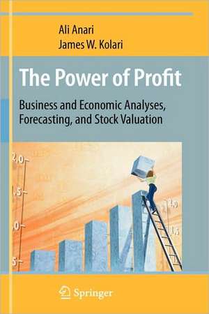 The Power of Profit: Business and Economic Analyses, Forecasting, and Stock Valuation de Ali Anari