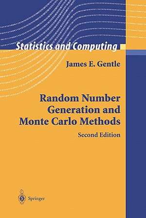 Random Number Generation and Monte Carlo Methods de James E. Gentle