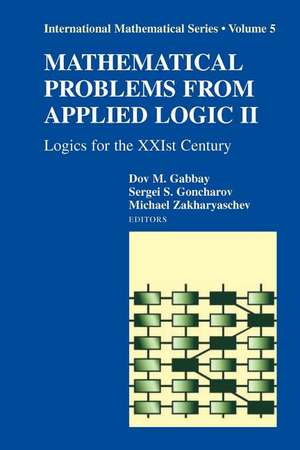 Mathematical Problems from Applied Logic II: Logics for the XXIst Century de Dov Gabbay