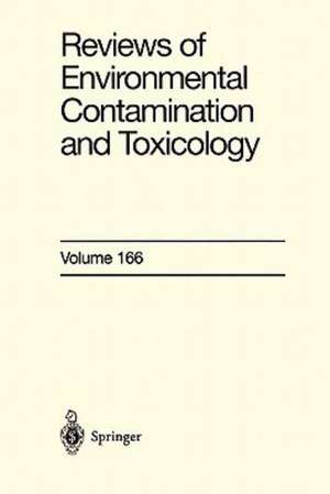 Reviews of Environmental Contamination and Toxicology 166