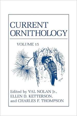 Current Ornithology de Val Nolan Jr.