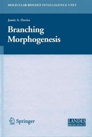 Branching Morphogenesis de Jamie Davies