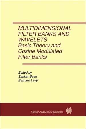 Multidimensional Filter Banks and Wavelets: Basic Theory and Cosine Modulated Filter Banks de Sankar Basu