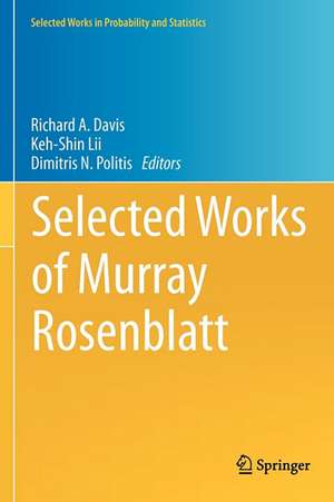 Selected Works of Murray Rosenblatt de Richard a. Davis