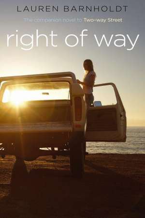 Right of Way de Lauren Barnholdt