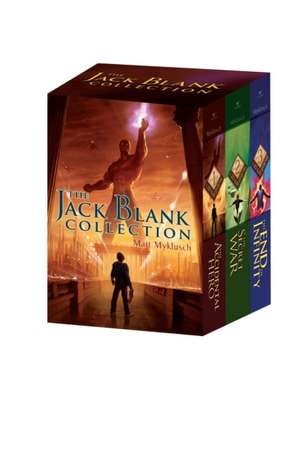 The Jack Blank Collection: The Accidental Hero/The Secret War/The End of Infinity de Matt Myklusch