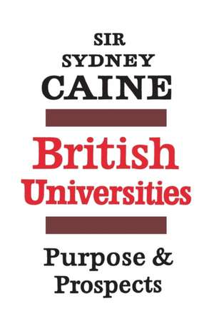 British Universities de Caine, Sydney