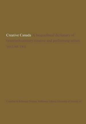 Creative Canada de Reference Division, McPherson Library U.