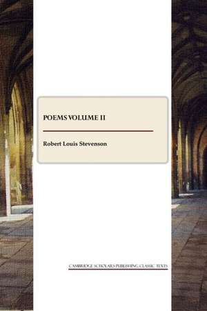 Poems, Volume II de Robert Louis Stevenson