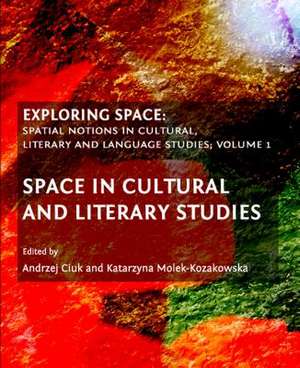 Exploring Space: Space in Cultural and Literary Studies de Andrzej Ciuk