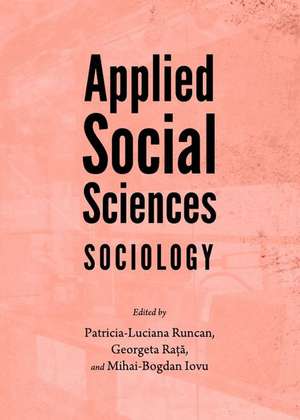 Applied Social Sciences: Sociology de Mihai-Bogdan Iovu