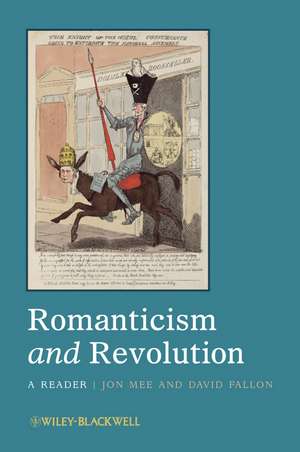 Romanticism and Revolution – A Reader de J Mee