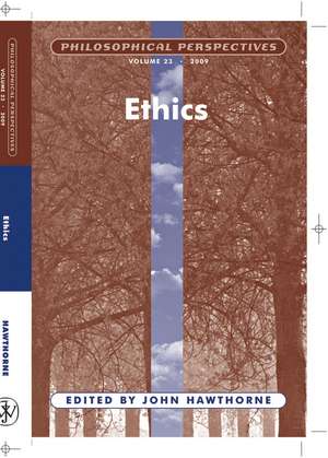 Ethics V23 de J Hawthorne