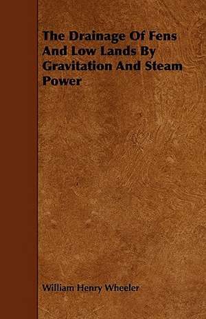 The Drainage Of Fens And Low Lands By Gravitation And Steam Power de William Henry Wheeler