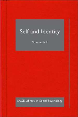 Self and Identity de Kathleen D. Vohs