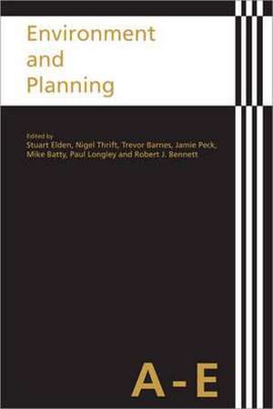 Environment and Planning de Stuart Elden