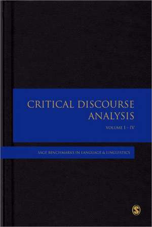 Critical Discourse Analysis de Ruth Wodak