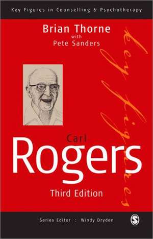 Carl Rogers de Brian Thorne