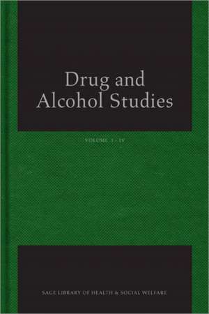 Drug and Alcohol Studies de Susanne MacGregor