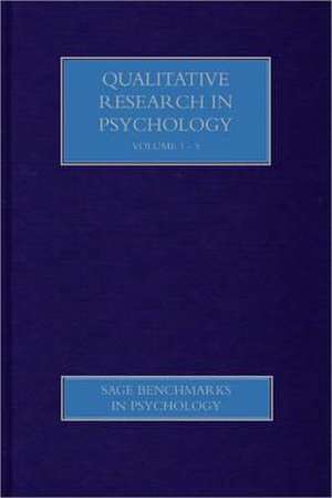 Qualitative Research in Psychology de Brendan Gough