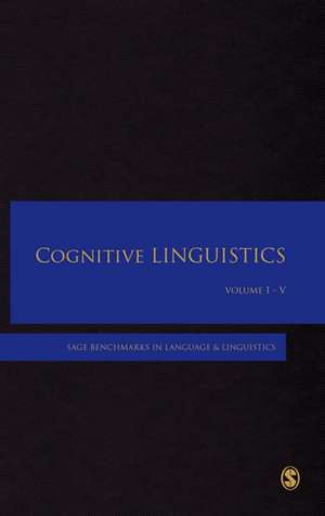 Cognitive Linguistics de Masa-aki Yamanashi