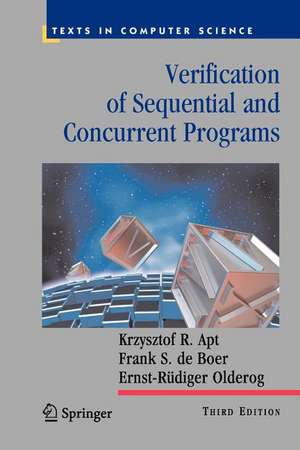 Verification of Sequential and Concurrent Programs de Krzysztof R. Apt