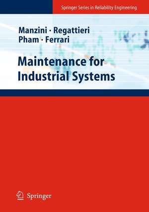 Maintenance for Industrial Systems de Riccardo Manzini