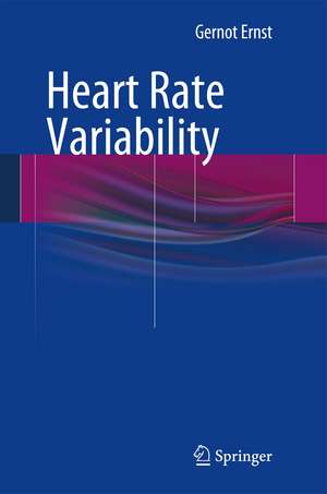 Heart Rate Variability de Gernot Ernst