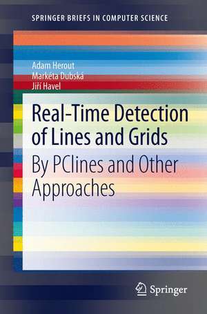 Real-Time Detection of Lines and Grids: By PClines and Other Approaches de Adam Herout