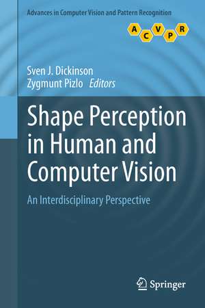 Shape Perception in Human and Computer Vision de Sven J. Dickinson