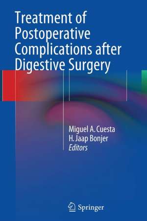 Treatment of Postoperative Complications After Digestive Surgery de Miguel A. Cuesta