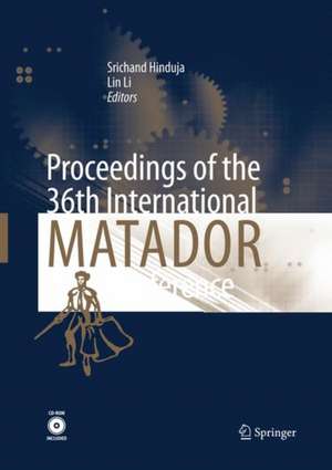 Proceedings of the 36th International MATADOR Conference de Srichand Hinduja