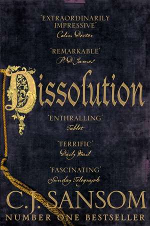 Dissolution de Christopher J. Sansom