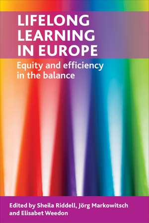 Lifelong Learning in Europe: Equity and Efficiency in the Balance de Sheila Riddell