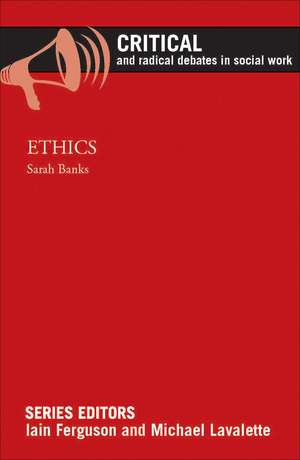 Ethics de Sarah Banks