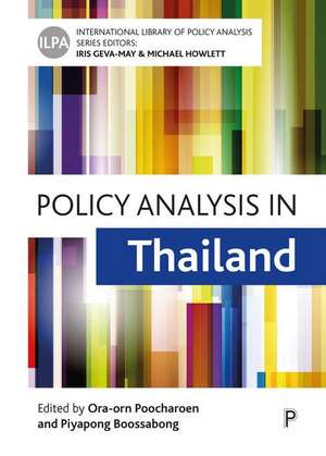 Policy Analysis in Thailand de O Poocharoen