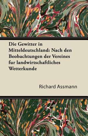 Die Gewitter in Mitteldeutschland de Richard Assmann