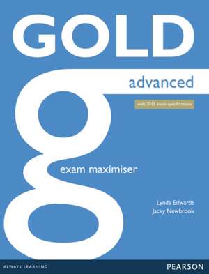 Gold Advanced Maximiser without Key de Lynda Edwards