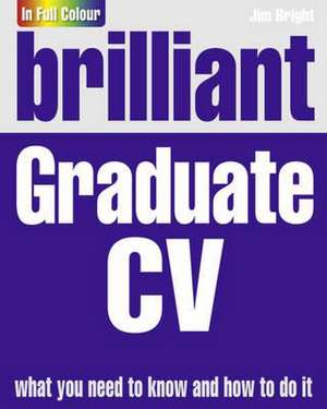 Winter, D: Brilliant Graduate CV