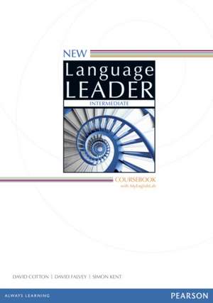 New Language Leader Intermediate Coursebook with MyEnglishLab Pack de David Cotton