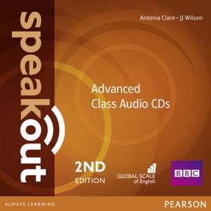 Speakout Advanced 2nd Edition Class CDs (2) de Antonia Clare