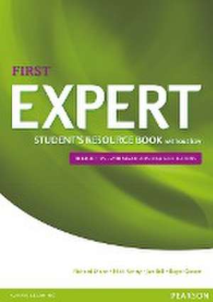 Expert First 3rd Edition Student's Resource Book without Key de Nick Kenny