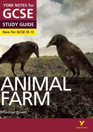 Animal Farm York Notes GCSE English Literature Study Guide - for 2025, 2026 exams de George Orwell