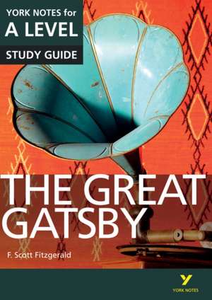 Fitzgerald, F: Great Gatsby: York Notes for A-level everythi