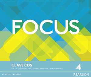 Focus BrE 4 Class CDs de Vaughan Jones