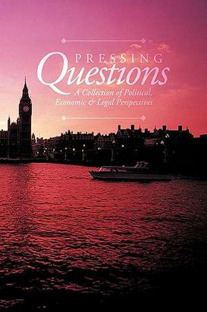Pressing Questions de Dominion Publ Great Dominion Publishing