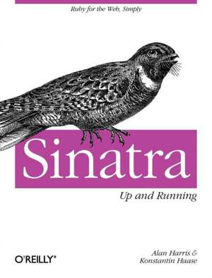 Sinatra – Up and Running de Alan Harris